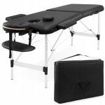Масажний стіл складний 4FIZJO Massage Table+ Alu W60 Black (P-5907739318381)