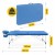 Массажный стол складной 4FIZJO Massage Table Alu W60 Blue (P-5907739318404)