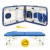 Массажный стол складной 4FIZJO Massage Table Alu W60 Blue (P-5907739318404)