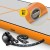 Мат гімнастичний надувний 4FIZJO Air Track Mat 500 x 200 x 20 см White/Orange (P-5907739312051)