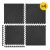 Мат-пазл (ластівчин хвіст) 4FIZJO Mat Puzzle EVA 120 x 120 x 1 cм Black (P-5907222931011)