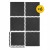 Мат-пазл (ластівчин хвіст) 4FIZJO Mat Puzzle EVA 180 x 120 x 1 cм Black (P-5907739310378)