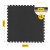 Мат-пазл (ласточкин хвост) 4FIZJO Mat Puzzle EVA 100 x 100 x 2 cм Black/Grey (P-5907739316226)