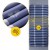 Матрац протипролежневий 4FIZJO MED 190 x 85 см з компресором Blue (P-5905973402491)