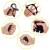 Набор эспандеров Cornix Hand Grip Workout Kit 5шт XR-0269 Black