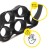 Набір еспандерів Cornix Hand Grip Workout Kit 5 шт XR-0269 Black