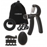 Набор эспандеров Cornix Hand Grip Workout Kit 5шт XR-0269 Black