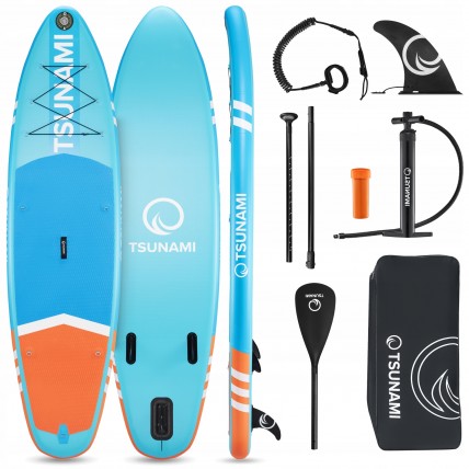 Надувна SUP дошка TSUNAMI 320 см з веслом Lagoon T02 (P-5907739314215) Надувна SUP дошка TSUNAMI 320 см з веслом Lagoon T02 (P-5907739314215)