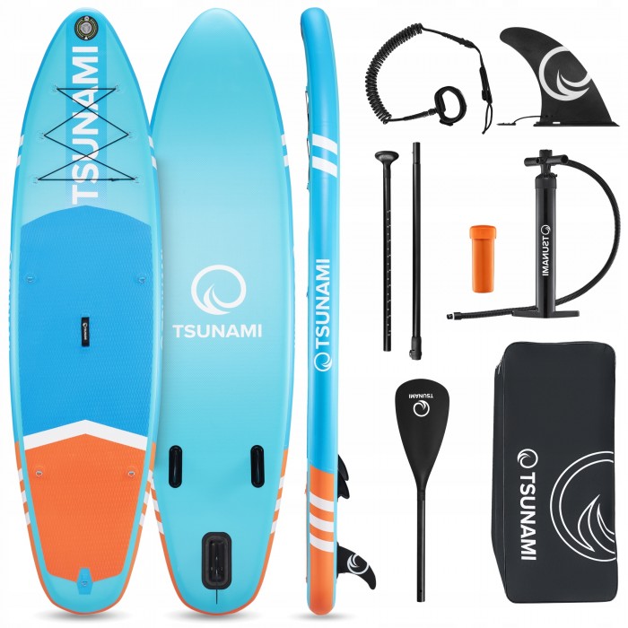 Надувна SUP дошка TSUNAMI 320 см з веслом Lagoon T02 (P-5907739314215) Надувна SUP дошка TSUNAMI 320 см з веслом Lagoon T02 (P-5907739314215)