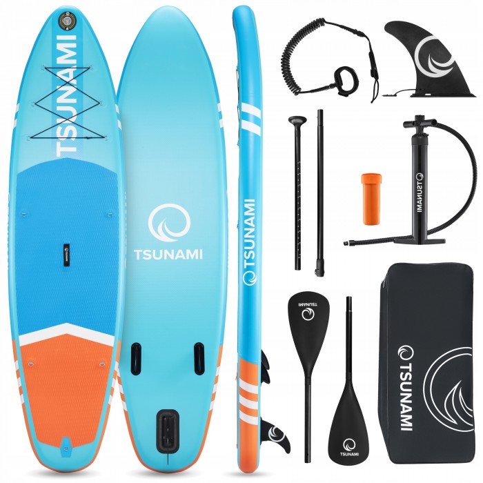 Надувная SUP доска TSUNAMI 320 см с веслом Lagoon T02 (P-5907739314215)