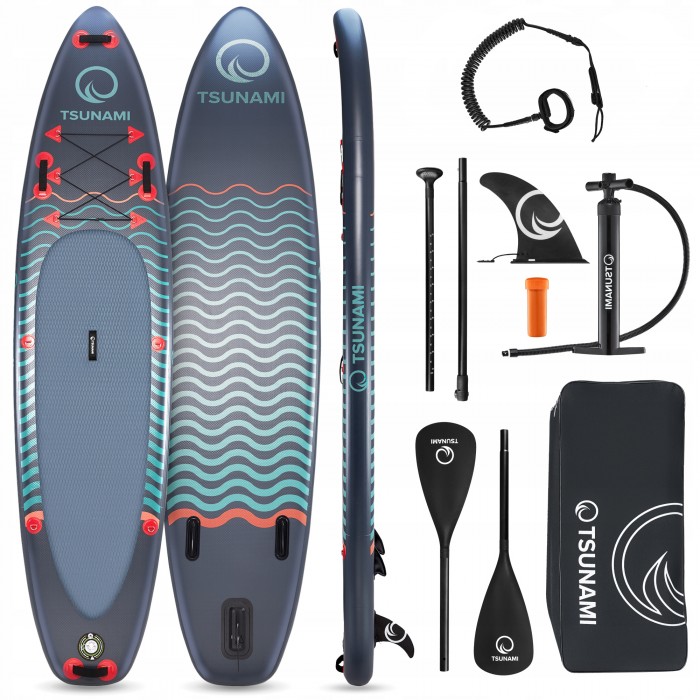 Надувна SUP дошка TSUNAMI 350 см з веслом Wave T03 (P-5907739314222)