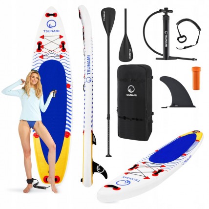 Надувна SUP дошка TSUNAMI 350 см з веслом Wave T09 (P-5907739316417)