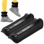 Обважнювачі-манжети для ніг та рук 4FIZJO 2 x 2 кг Black (P-5907739311108)