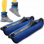Утяжелители-манжеты для ног и рук 4FIZJO 2 x 3 кг Black/Blue (P-5907739311115)