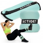 Обважнювачі-манжети для ніг та рук Actiget 2 x 1.5 кг ACT0129 Turquoise/Black Обважнювачі-манжети для ніг та рук Actiget 2 x 1.5 кг ACT0129 Turquoise/Black