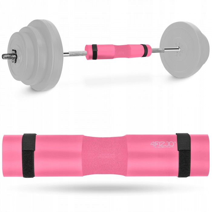 Накладка (бампер) на гриф 4FIZJO Barbell Pad Pink (P-5907739314727)