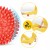 Масажний м'яч з шипами 4FIZJO Spike Ball 7 см (P-5907739311399)