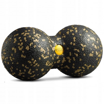 Масажний м'яч подвійний 4FIZJO EPP DuoBall 08 Black/Gold (P-5907739314802)