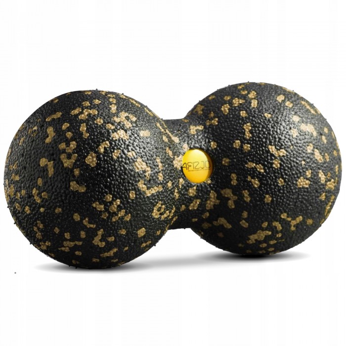 Масажний м'яч подвійний 4FIZJO EPP DuoBall 08 Black/Gold (P-5907739314802)