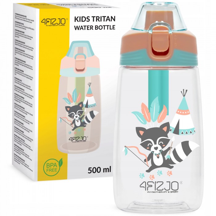 Бутылка для воды детская 4FIZJO 500 мл Mix (P-5905973403696)