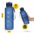 Бутылка для воды спортивная 4FIZJO 1000 мл Blue (P-5905973403771)