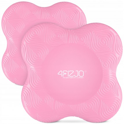 Подставки под колени и локти для йоги 4FIZJO 2 шт Pink (P-5907739315342)