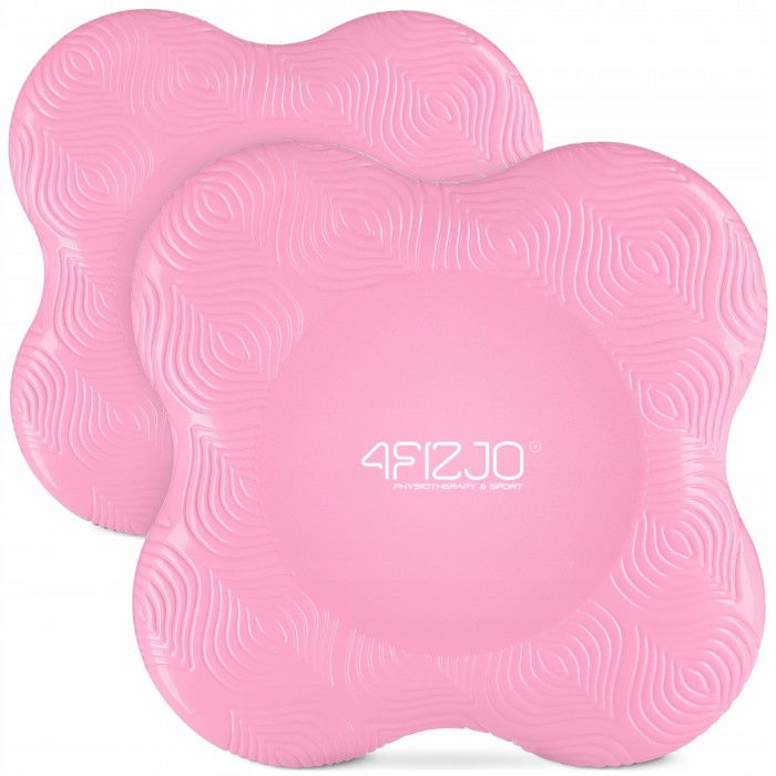 Подставки под колени и локти для йоги 4FIZJO 2 шт Pink (P-5907739315342)