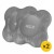 Подставки под колени и локти для йоги 4FIZJO 2 шт Grey (P-5907739315366)