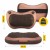 Подушка-масажер 4FIZJO Shiatsu Pro+ Brown (P-5907739319166)