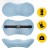 Ортопедична подушка 4FIZJO для спини 48 x 23 см Sky Blue (P-5907739318732)