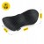 Ортопедична подушка 4FIZJO для спини 48 x 23 см Black (P-5907739318749)