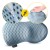 Ортопедична подушка 4FIZJO для спини 48 x 23 см Sky Blue (P-5907739318732)