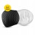 Ортопедична подушка 4FIZJO для спини 48 x 23 см Black (P-5907739318749)