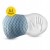 Ортопедична подушка 4FIZJO для спини 48 x 23 см Sky Blue (P-5907739318732)