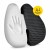 Ортопедична подушка 4FIZJO для спини 41 x 40 см Black (P-5907739318763)