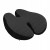 Ортопедическая подушка 4FIZJO для спины 41 x 40 см Black (P-5907739318763)