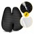 Ортопедична подушка 4FIZJO для спини 41 x 40 см Black (P-5907739318763)