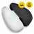 Ортопедична подушка 4FIZJO для спини 41 x 40 см Black (P-5907739318763)