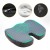 Ортопедическая подушка 4FIZJO для сидения 35 x 45 x 7 см Sky Blue (P-5907739318787)