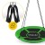 Гойдалка-гніздо кругла 4FIZJO L 100 см Black/Green (P-5907739314512)