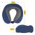 Подушка дорожня 4FIZJO 30 x 27 x 12 см Navy Blue (P-5907739319449)