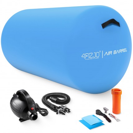 Воздушная бочка для гимнастики 4FIZJO Air Barrel 100 x 60 см Blue (P-5905973403108)