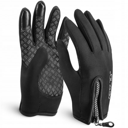 Перчатки для бега 4FIZJO Size M Black (P-5907739318121)