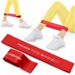 Резинка для фітнесу 4FIZJO Mini Power Band 0.4 мм 1-3 кг Red (P-5907739310361)