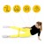 Резинка для фітнесу 4FIZJO Mini Power Band 0.8 мм 5-10 кг Yellow (P-5907222931608)