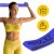 Резинка для фітнесу та спорту із тканини 4FIZJO Flex Band 11-15 кг Blue (P-5907739310934)