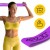Резинка для фітнесу та спорту із тканини 4FIZJO Flex Band 16-22 кг Violet (P-5907739311696)