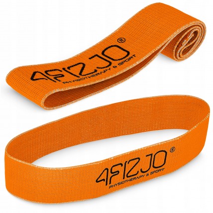 Резинка для фітнесу та спорту із тканини 4FIZJO Flex Band 1-5 кг Orange (P-5907739310927)
