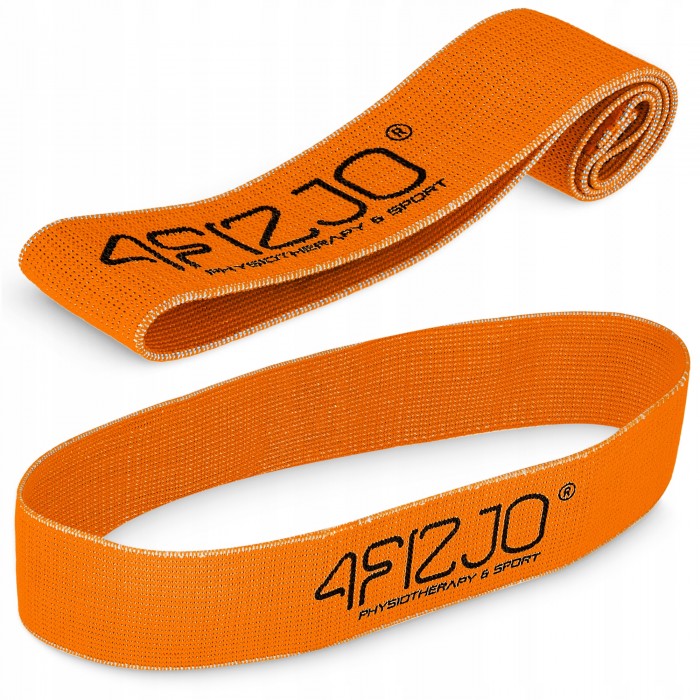 Резинка для фітнесу та спорту із тканини 4FIZJO Flex Band 1-5 кг Orange (P-5907739310927)