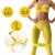 Резинка для фитнеса и спорта из ткани 4FIZJO Flex Band 23-29 кг Yellow (P-5907739311702)